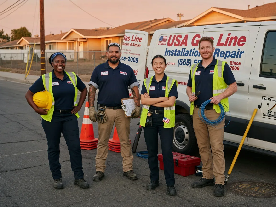 Gas Line Installation company in Lane, OK